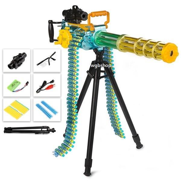 SALE  MAINANAN ANAK GATLING M-134 TOY NOTNERF BUSA DART SOFT READY