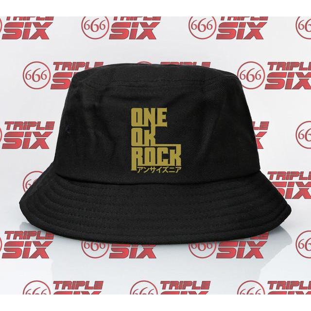 Terlaris Topi Bucket One ok rock Gold SALE