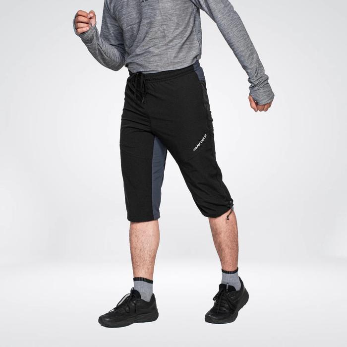 Eiger Adventure - Celana Pendek 3/4 Pria Wanita Outdoor Sepeda Olahraga Running Trekking Quickdry -