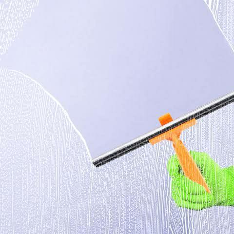 Lion Star Wiper Air Kaca Karet Tebal Gagang Plastik Kuat Premium Lebar Panjang 28CM Wefer Air Gagang