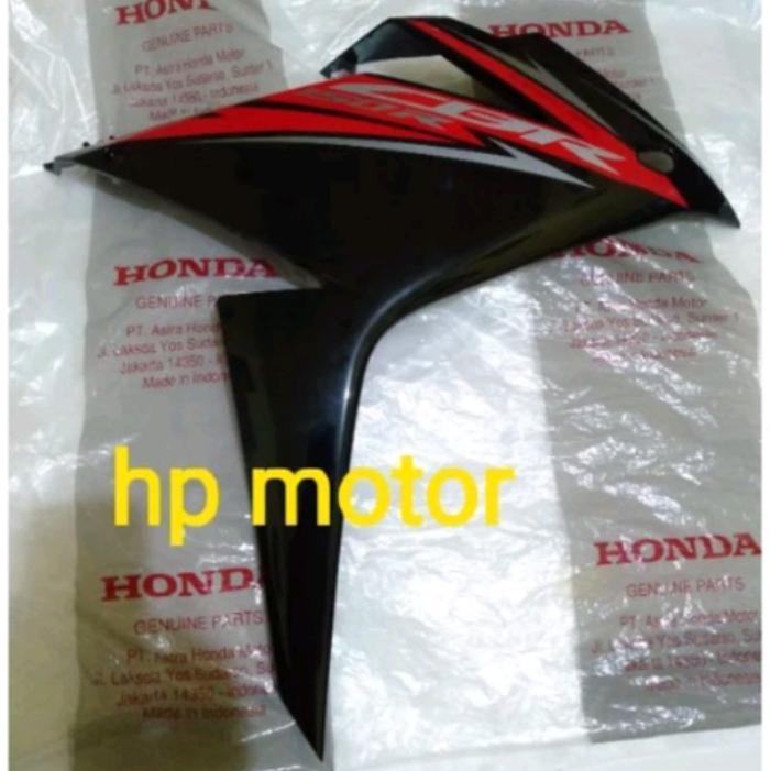 SAYAP KANAN CBR150 CBR150R HITAM GLOSSY FAIRING COVER BODY SAMPING KANAN CBR150R HITAM GLOSSY PLUS