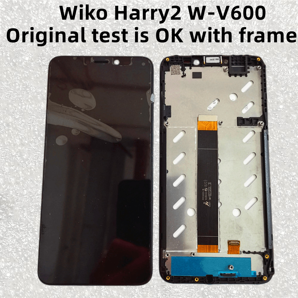 For Wiko Harry2 Lcd Display Mobile Phone Touch Screen Harry 2 Module Inside And Outside W-V600 With 