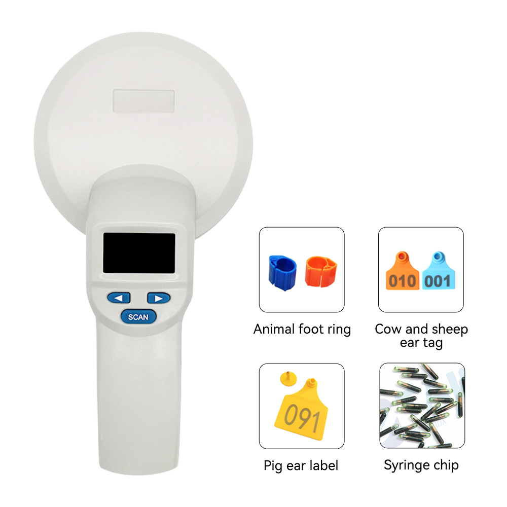 OEM Portable Rfid Animal Microchip Reader Scanner Pet Fdx B Lector De Microchip 134.2Khz/125Khz Rfid