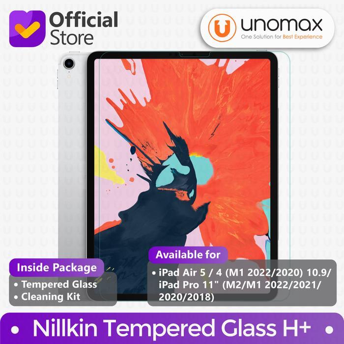 t6fx- Tempered Glass Ipad Pro 11" M1 2021/2020/2018/Air 4 10.9" Nillkin H+