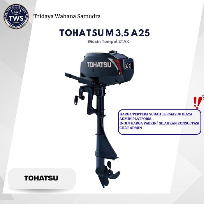 Mesin Tempel Tohatsu 3.5PK ( 3.5 A2S )