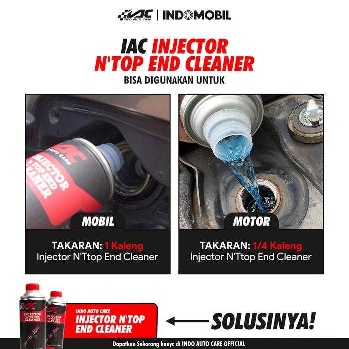 NEW Indo Auto Care Injector n Top End - Pembersih Mesin Mobil 325ML