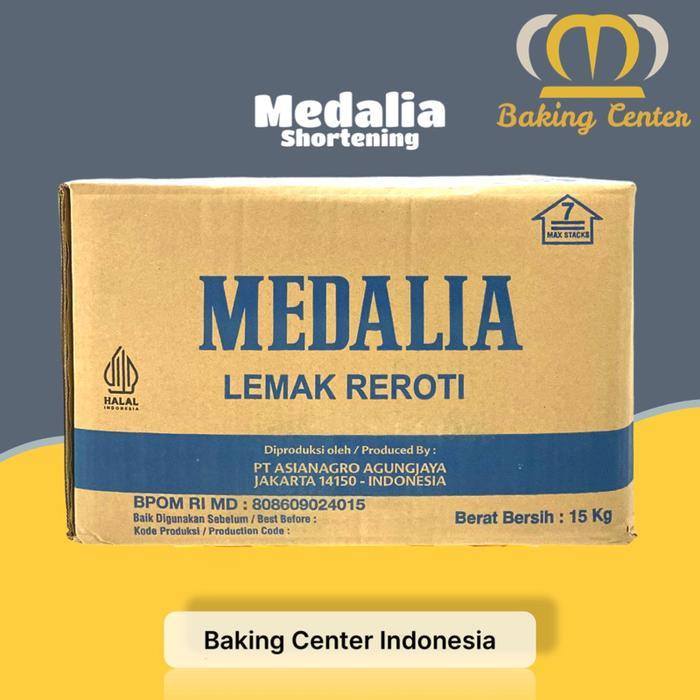 MEDALIA SHORTENING MENTEGA PUTIH REPACK 500GR