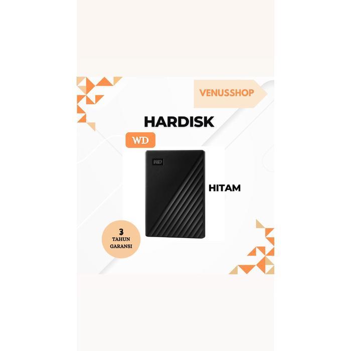 WD PASSPORT HDD EXTERNAL 2TB / WD HDD EXT 2 TB GARANSI RESMI