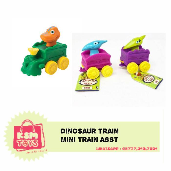 Mainan Anak Dinosaur Train kereta Tiny dino