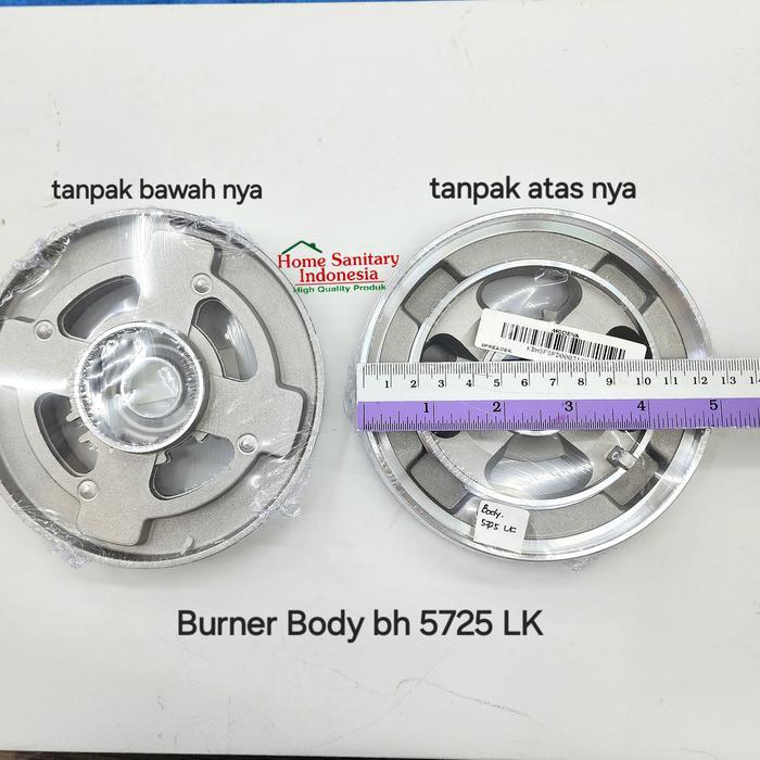 Burner Modena Bh 5725 Lk Kompor Tanam Gas Original