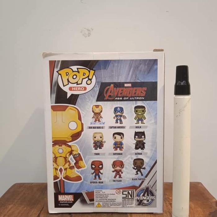 HOT SALE MAINAN POP 23 FIGURE IRONMAN MARK 42 RECAST FUNKO POP VINYL FIGURE TIN TERMURAH