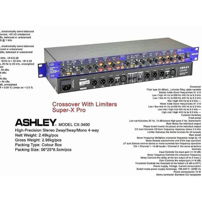CROSSOVER ASHLEY CX-3400 / CX3400 /CX 3400