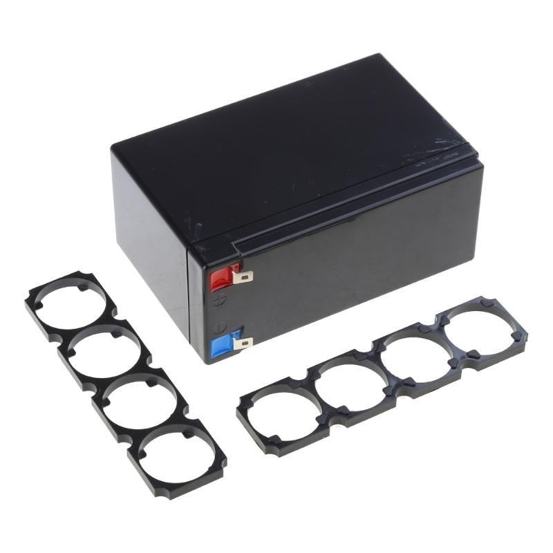 Convenient ABS Battery Cover with 32650/32700 Four Link Mount Handy ABS Battery Holder Compact