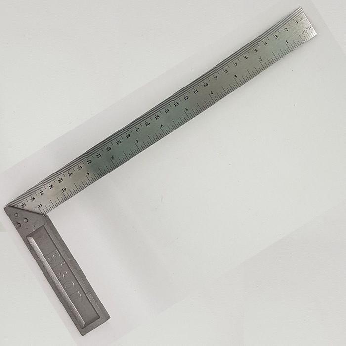 Penggaris siku 10" 25cm tukang angle ruler 90 derajat DIAMOND TERMURAH