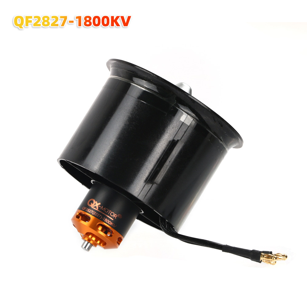 Terbatas QX-MOTOR QF2827 2600KV 1800KV 70MM EDF Brushless Motor use 60A 80A ESC 3-6S for RC Multirot