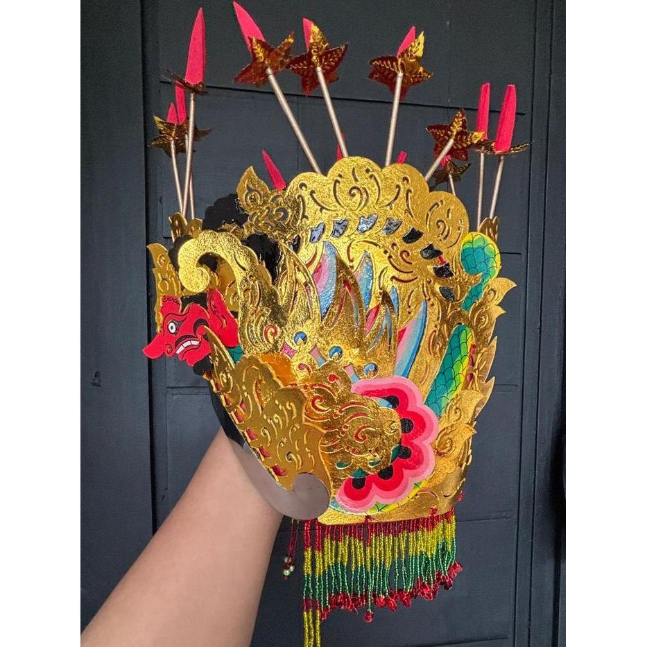 OMPROK TARI GANDRUNG BAHAN KULIT