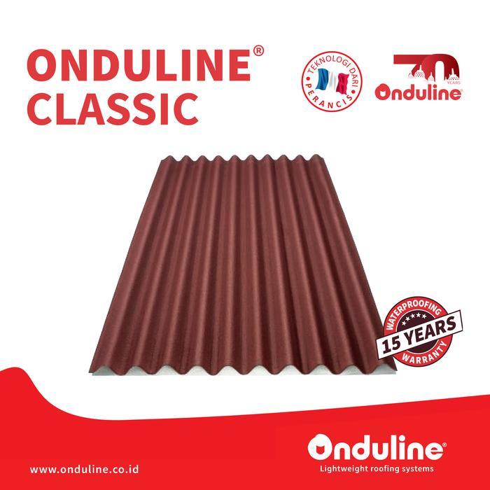 NEW Genteng ONDULINE CLASSIC - Red