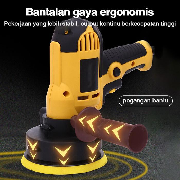REAIM MESIN POLES 5" WOOL POLISHER DISC MESIN POLES MOBIL MOTOR ALAT POLES BODY MOTOR DETAILING