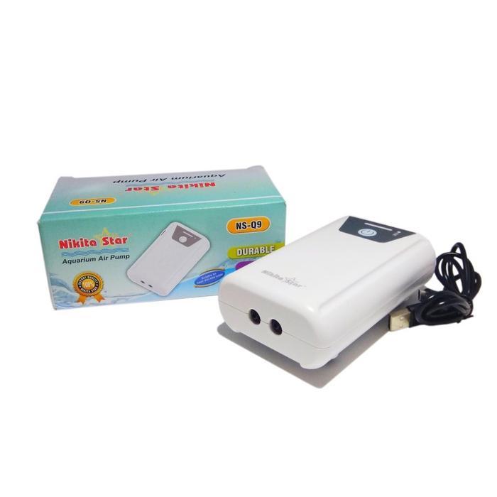 NS Q9 AC/DC AIRPUMP AERATOR 2 LUBANG NIKITA STAR