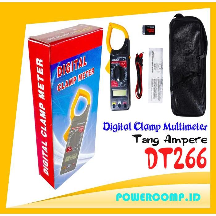 Digital Clamp Buzzer Tang Ampere Ohmmeter DT266 DT-266 DT266 Voltmeter