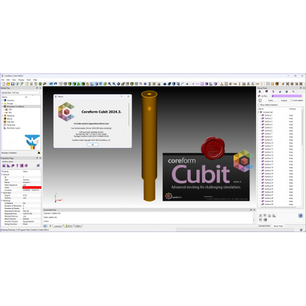 Coreform Cubit .3 - Software Pembuatan Mesh Hex untuk FEA/CFD
