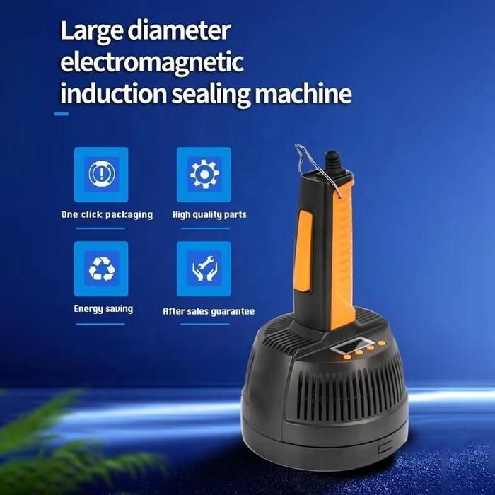 TERMURAH TERLARIS TERBARU SEALER BOTOL PLASTIK TERINTEGRASI MESIN PENYEGEL ELEKTROMAGNETIK FOIL