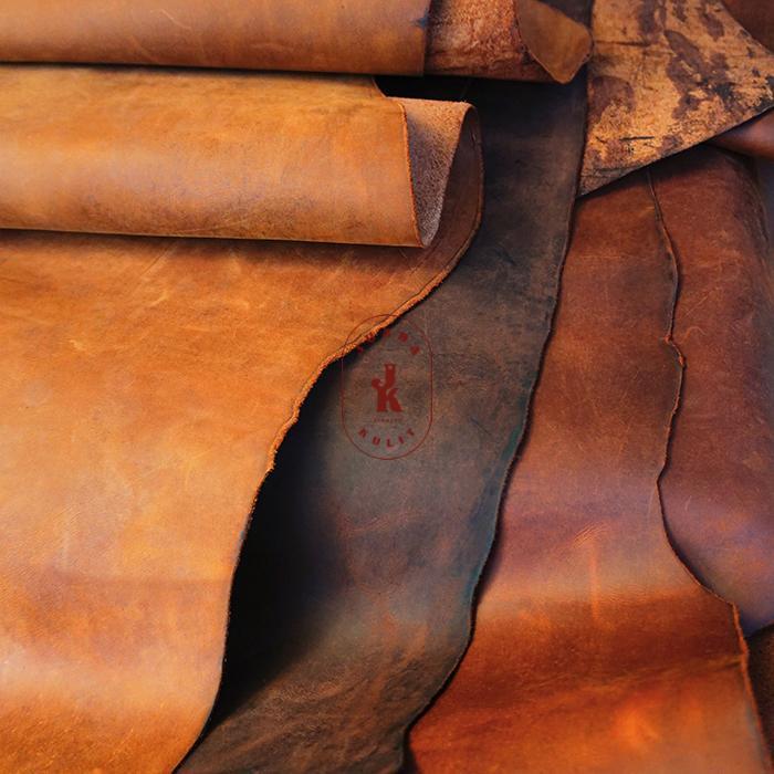 N3W Kulit Sapi Lembaran Crazy Horse Leather Sheet
