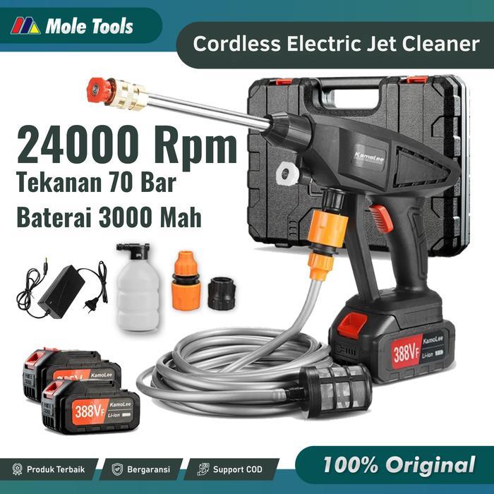 Kamolee Mesin Steam Portable Kamolee Cuci Motor Gak Ribet - Alat Steam Cuci Motor Mobil - Jet