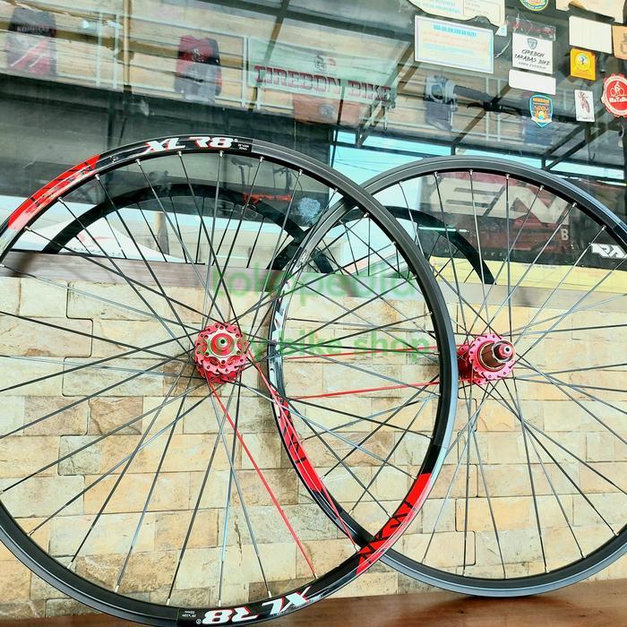 TERBARU wheelset 27.5 mtb xlr8 sepeda gunung not mavic progaer novatec araya