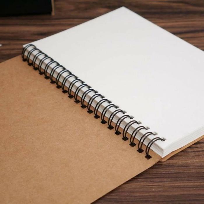 Sketchbook A5/Buku Sketsa A5/Buku Gambar A5/Sketchbook Murah/Stationary /Hitam