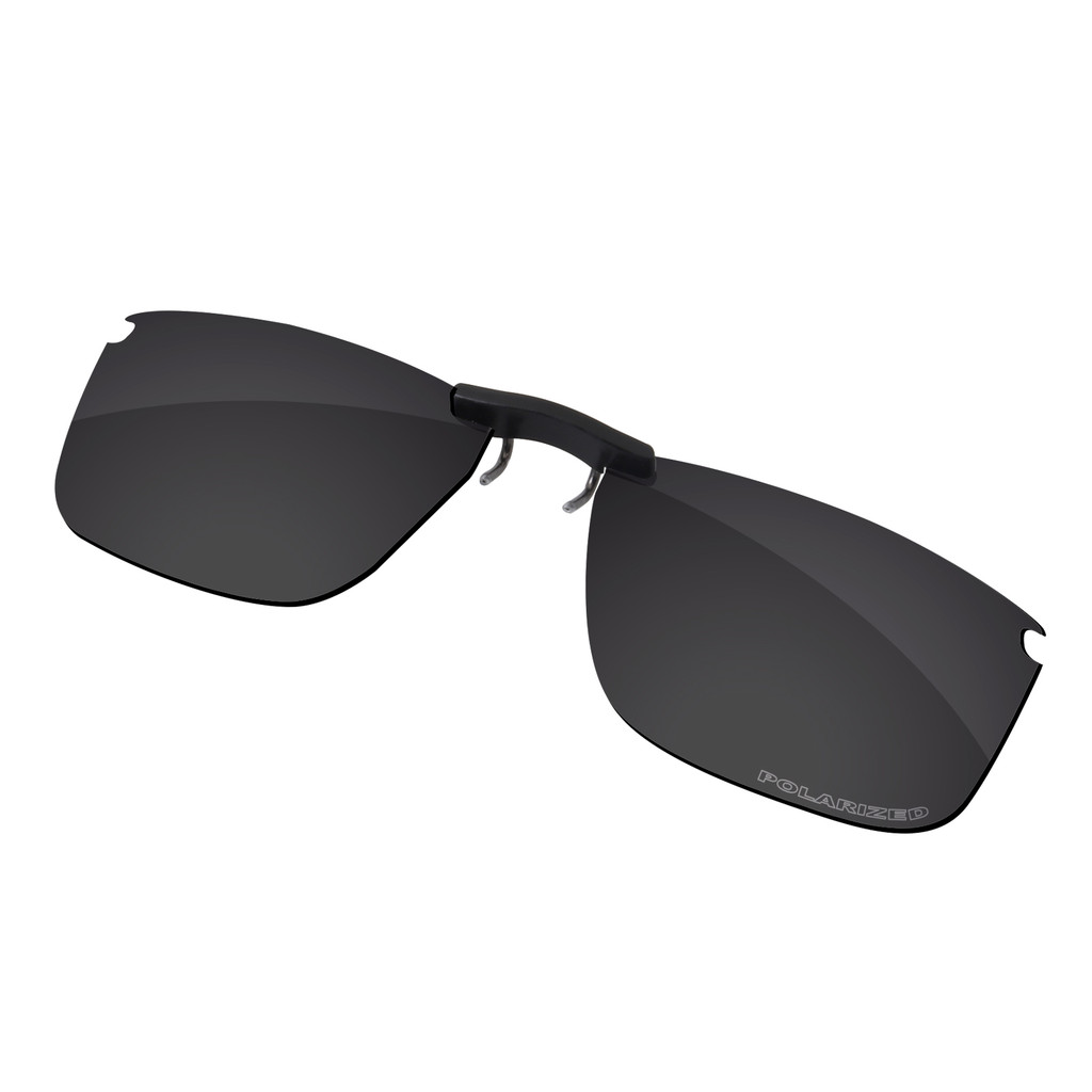 ELuxonsight Polarized Clip-on Sunglasses Clip onto Eyeglasses for Oakley Socket 5.0 OX3217-57