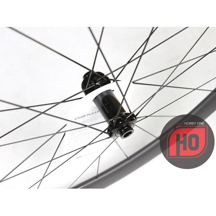 Black Inc FORTY FIVE Disc Brake Clincher Tubeless Ready Carbon Wheelse
