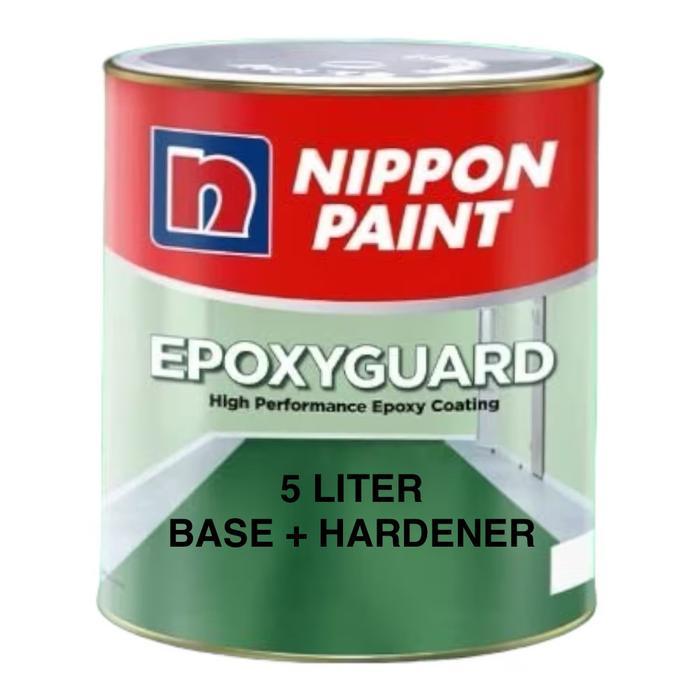 Nippon Paint Epoxy Guard 5L Cat Lantai / Custom Warna