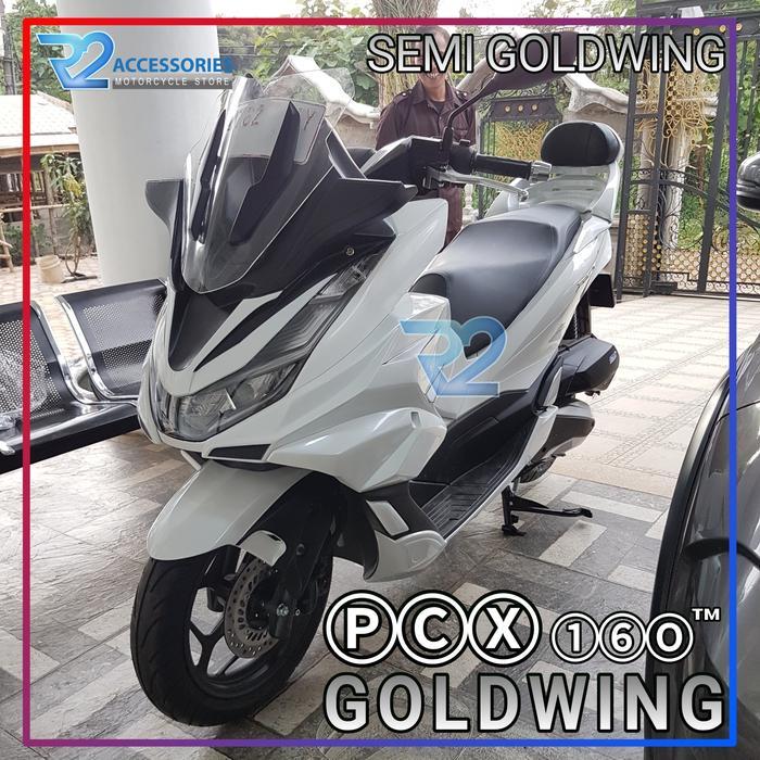 FULLSET MODIFIKASI PCX160 SEMI GOLDWING - Putih