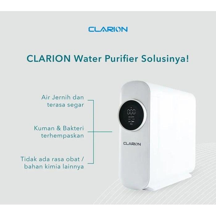 Best Seller Water Purifier Clarion Cartridge Tpl 600- Filter Air Rumah/Cafe/Komersial Air Minum Siap