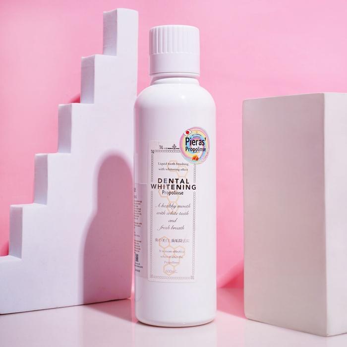 Pieras Propolinse Bundling Whitening Sakura 600Ml Mouthwash Obat Kumur Pemutih Gigi