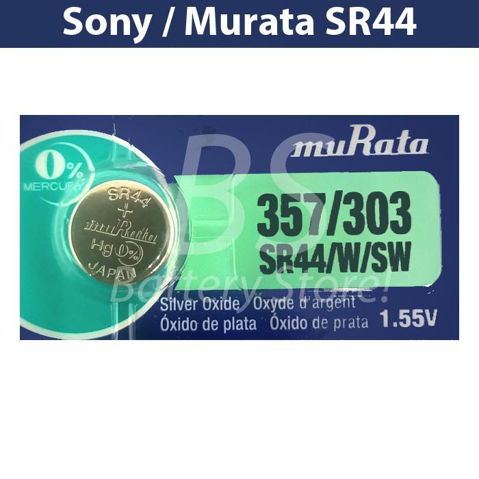 SALE Baterai Kancing Sony SR44 (SR 44) - Kalkulator - Jam 357 303 