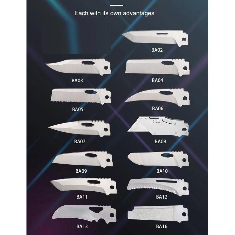 Original Blade Roxon Knife - Mata Pisau Roxon Varian Ba Series Phantasy Phantom