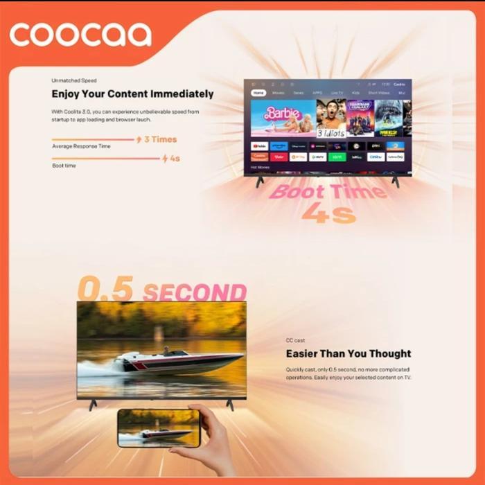 Obral Digital Tv Coocaa 32 Inch/Digital Smart Tv 32 Inch Coocaa/Coocaa Smart Tv 32 Inch [Kode 1Kode