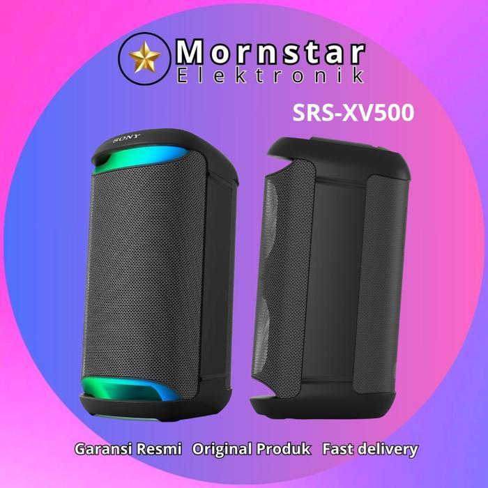 SONY SRS-XV500 SPEAKER PORTABLE WIRELESS BLUETOOTH PARTY KARAOKE