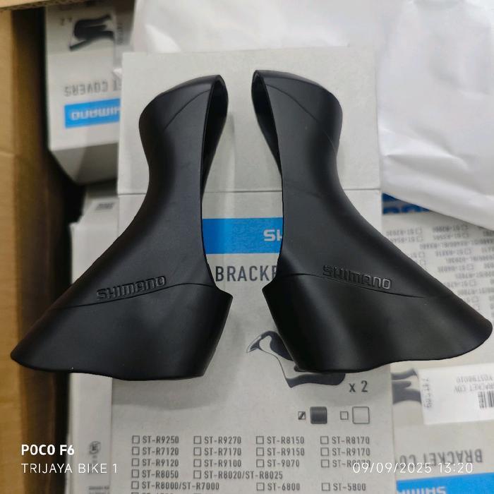 Shimano Bracket Covers Sora St-R3000 Hood Cover Karet Brifter Shimano Sora St R 3000 Original With