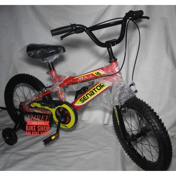 Sepeda Anak Bmx Senator 16 In Warna Merah Kuning