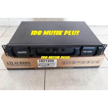 Power Ampli Digital Class D Axl Audion Hd1200 Hd 1200 Original #Gratisongkir