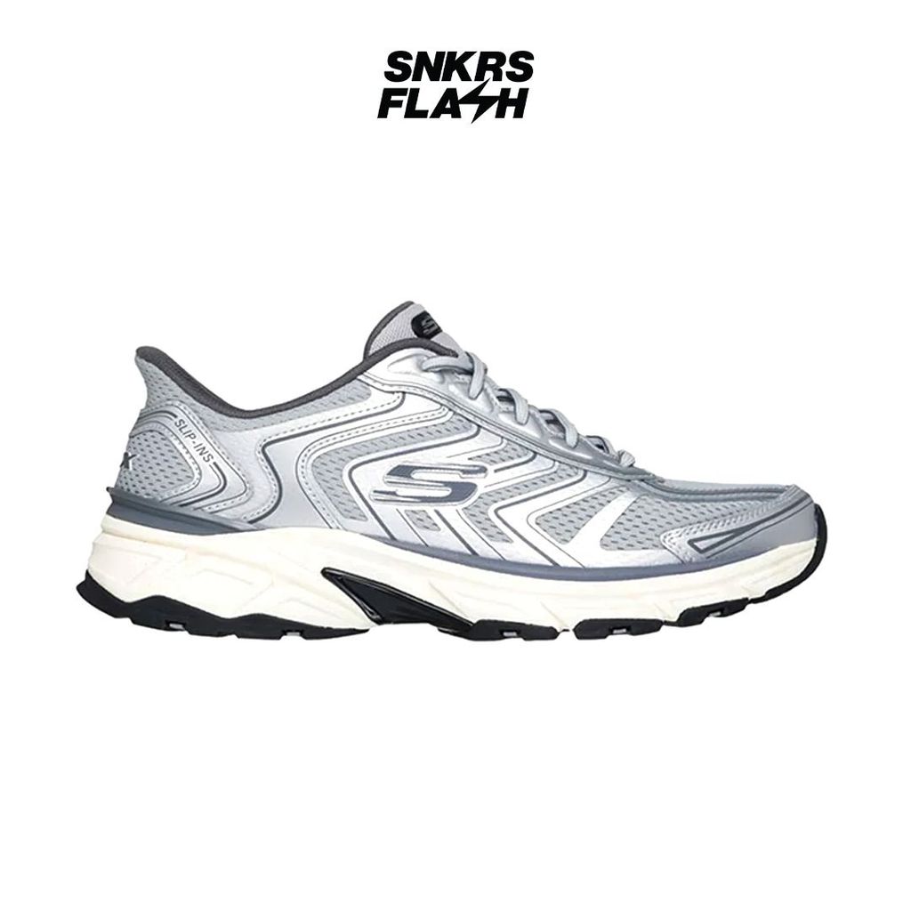 SKECHERS Sport Stamina Sport Original Silver Sepatu Training Pria - 233150SLG