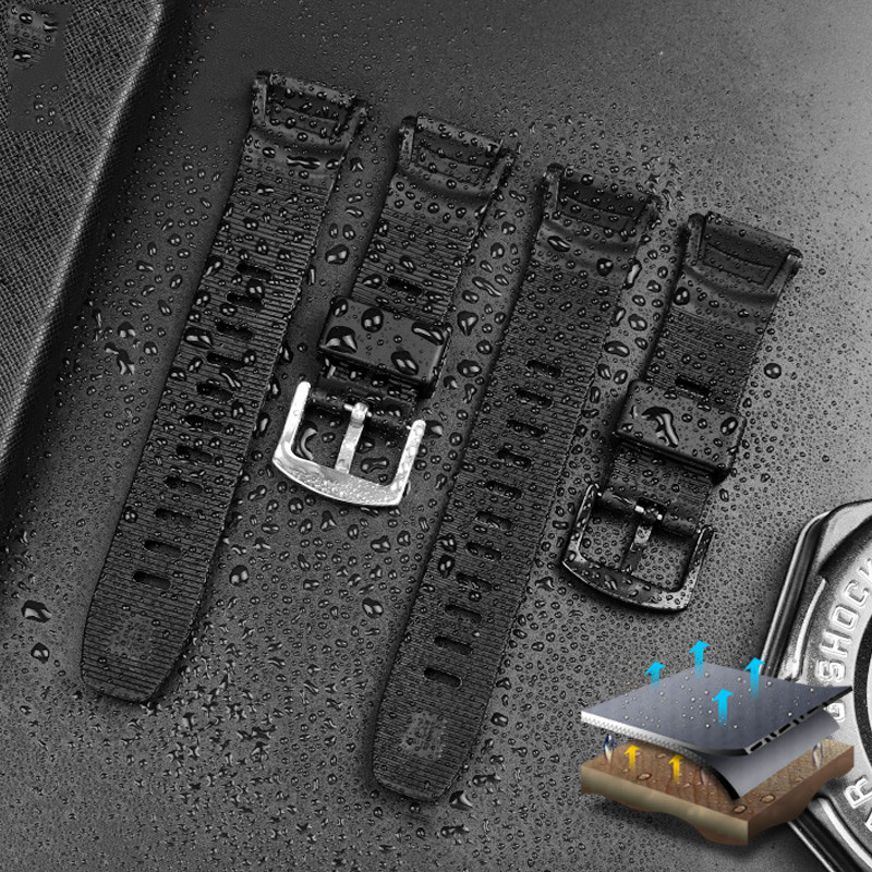 For Casio PRG-130Y PRW-1500 PRW-1500Y Series Special Strap PROTREK Men Sports Resin Silicone Watch