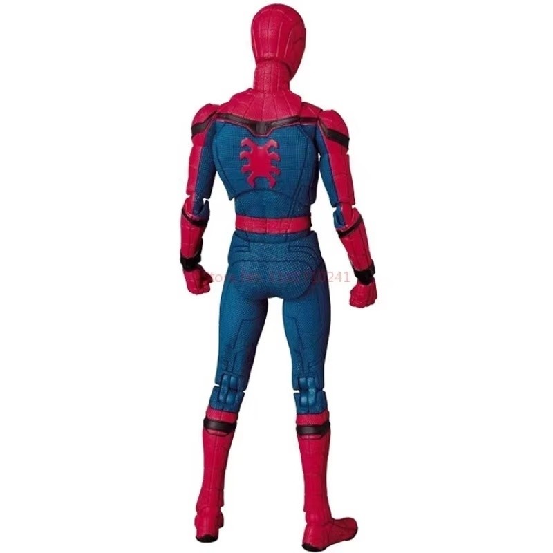 Marvel Movie Avengers Spiderman Homecoming Action Figure Statue Can Change Tom Holland Face Spider