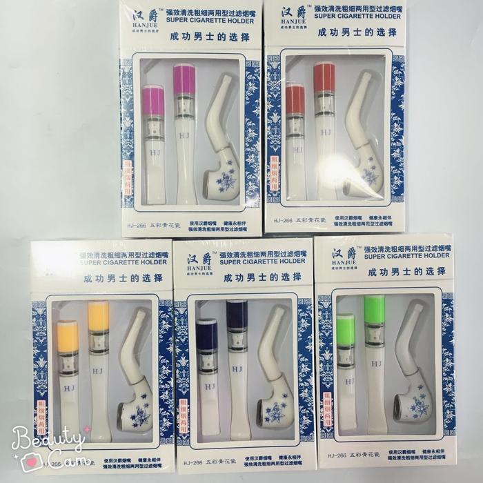 PIPA FILTER ROKOK CANGKLONG MINI HJ266 PERMANEN KRETEK SLIM