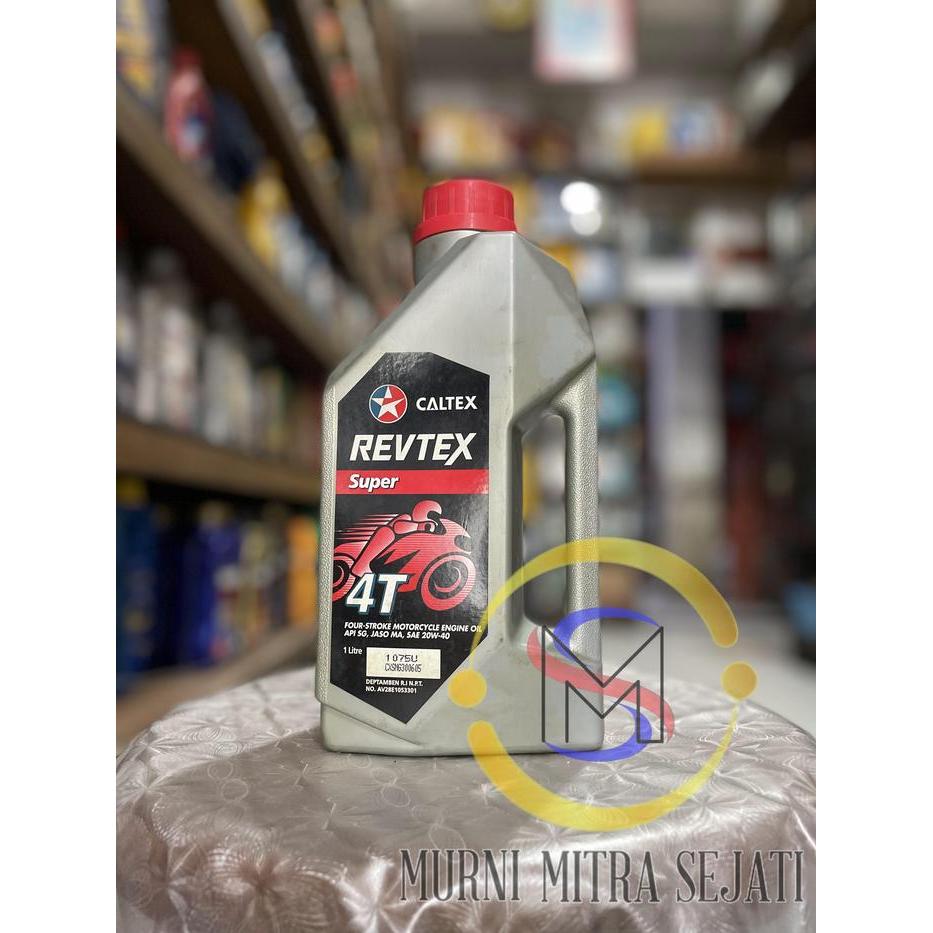 PROMO KHUSUS INSTAN Caltex Revtex Super 4T Oil Oli SAE 20W-40 20W40 20 W 40 1L