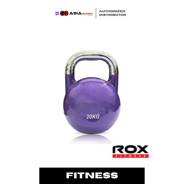 Kettlebell Rox 20KG Ungu Kompetisi Angkat Beban Fitness Kettlebell Rox Competition AF-20KG Purple