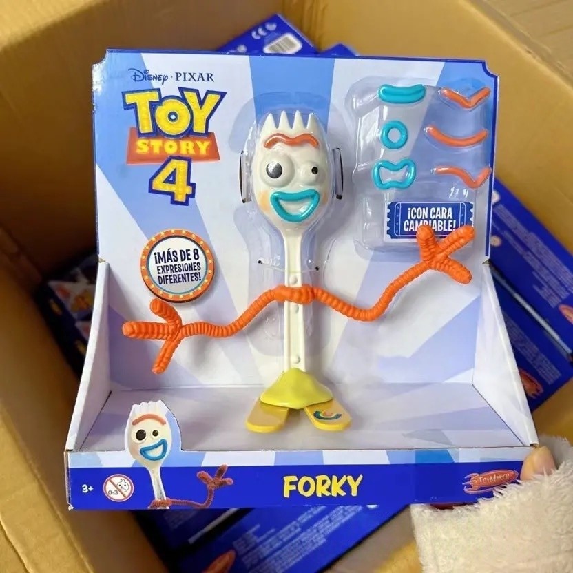 Toy Story Forky Woody Buzz s Set Cute Collectible le Plastic DIY Interchangeable Parts thday Gift